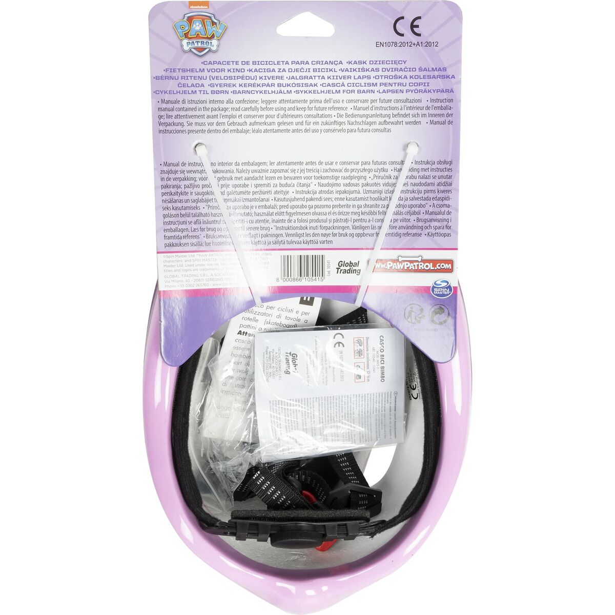 The Paw Patrol Pink Børnehjelm